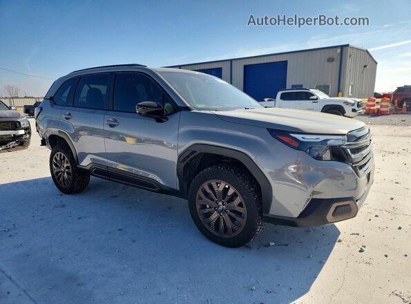 JF2SLDHC2SH475645 2025 SUBARU FORESTER Gray Delantero derecho
