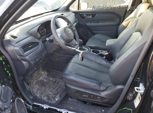 JF2SLDNC2SH408774 2025 SUBARU FORESTER Black Widok wnętrza z przodu