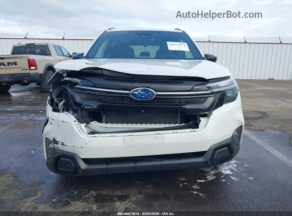 JF2SLDTC7SH587137 2025 SUBARU FORESTER Белый Вид задней части салона