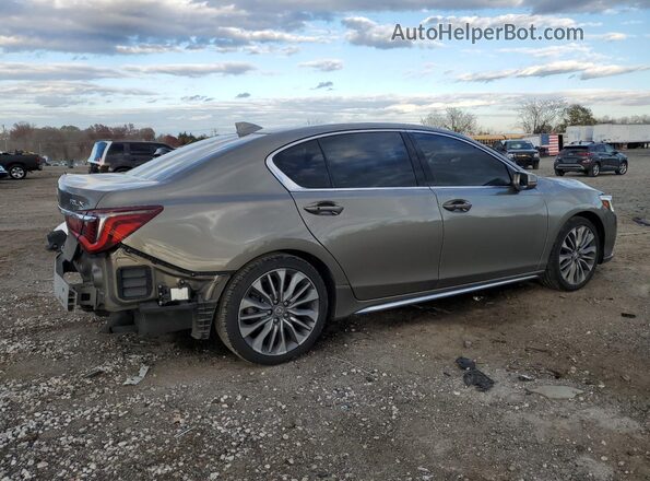 JH4KC1F51JC000984 2018 ACURA RLX Желто-коричневый Задняя правая четверть
