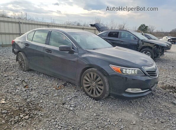 JH4KC1F54GC000146 2016 ACURA RLX Black Передня права чверть