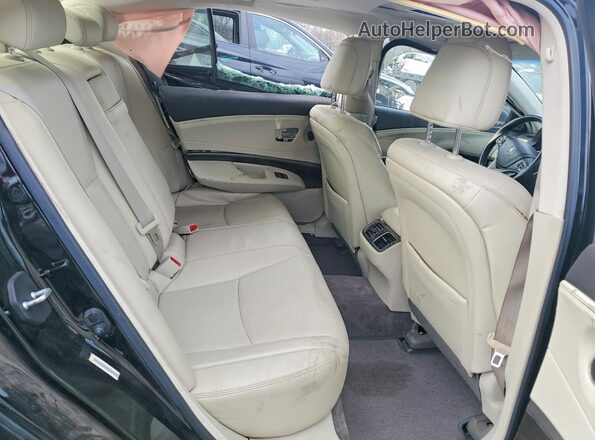 JH4KC1F54GC000146 2016 ACURA RLX Black Вид задніх сидінь