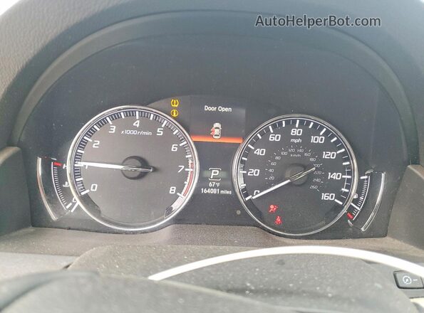 JH4KC1F54GC000146 2016 ACURA RLX Black Вид щитка приладів