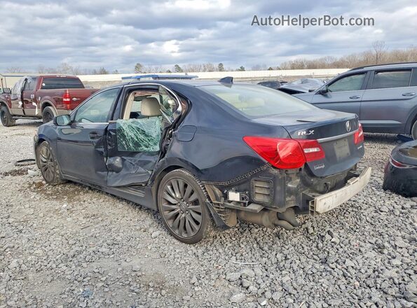 JH4KC1F54GC000146 2016 ACURA RLX Black Задня ліва чверть