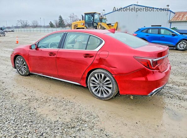 JH4KC1F56JC001046 2018 ACURA RLX Red Trasero izquierdo