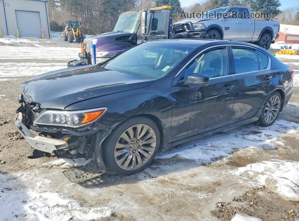JH4KC1F57GC001615 2016 ACURA RLX Black Przód lewy