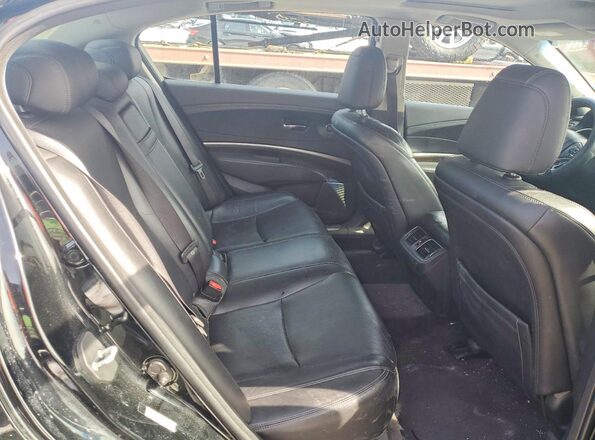JH4KC1F57GC001615 2016 ACURA RLX Black Widok tylnych siedzeń