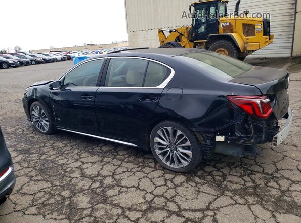 JH4KC1F57JC001511 2018 ACURA RLX Черный Задняя левая четверть