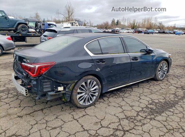 JH4KC1F57JC001511 2018 ACURA RLX Черный Задняя правая четверть