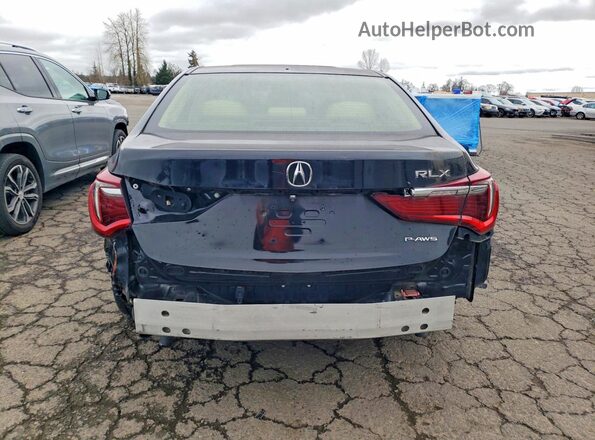 JH4KC1F57JC001511 2018 ACURA RLX Черный Вид сзади
