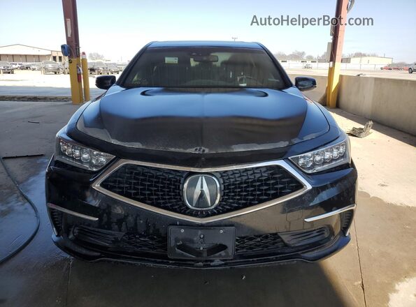 JH4KC1F58JC001601 2018 ACURA RLX Black Widok wnętrza 360 stopni