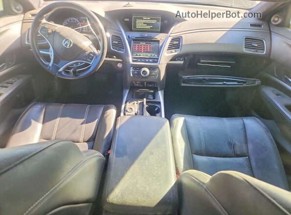 JH4KC1F58JC001601 2018 ACURA RLX Black Widok deski rozdzielczej