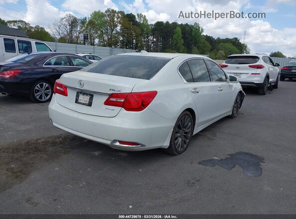 JH4KC1F9XGC000946 2016 ACURA RLX Белый Задняя правая четверть