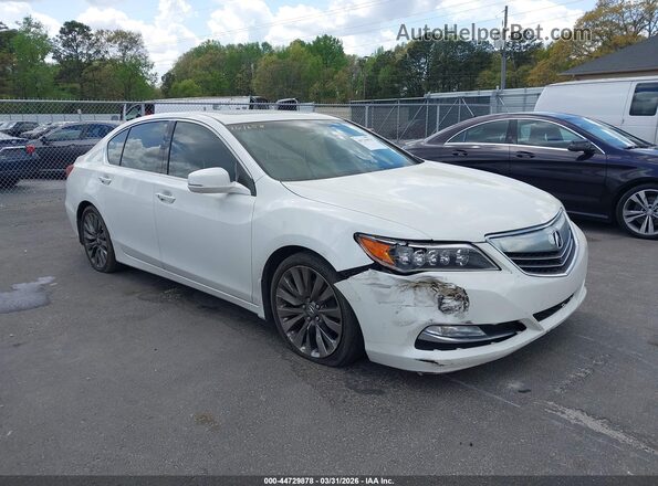 JH4KC1F9XGC000946 2016 ACURA RLX Белый Передняя правая четверть
