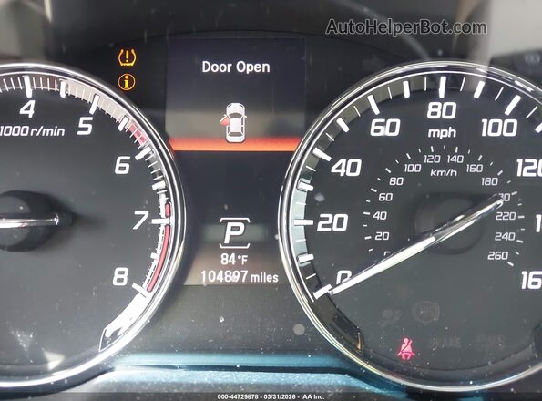 JH4KC1F9XGC000946 2016 ACURA RLX Белый Вид задних сидений