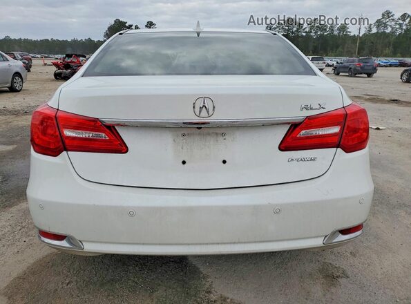 JH4KC1F9XGC002003 2016 ACURA RLX White Widok z tyłu