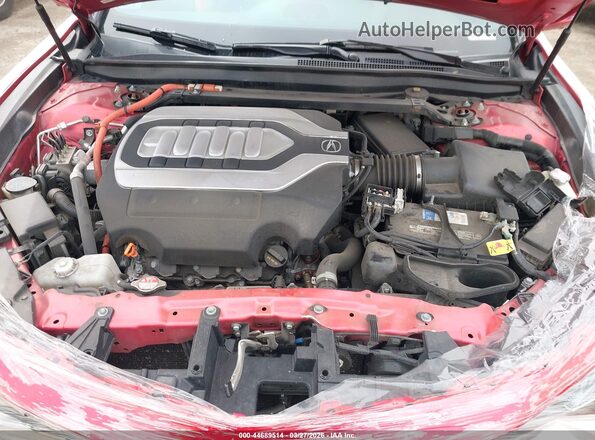 JH4KC2F93JC000137 2018 ACURA OTHER Красный Вид сзади