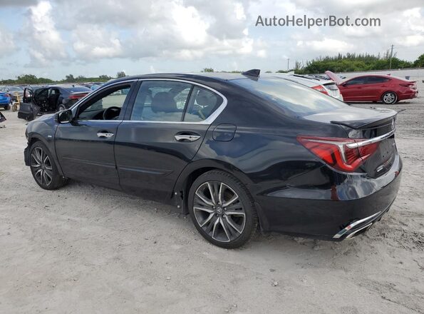 JH4KC2F95JC000513 2018 ACURA RLX Черный Задняя левая четверть