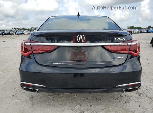 JH4KC2F95JC000513 2018 ACURA RLX Черный Вид сзади