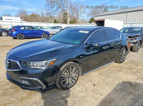 JH4KC2F96LC000474 2020 ACURA RLX Black Vista tres cuartos delantera izquierda