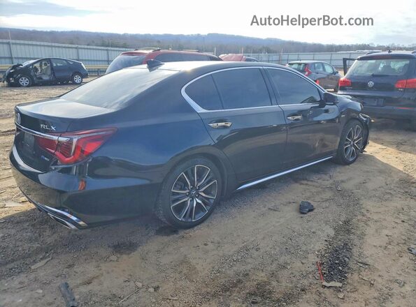 JH4KC2F96LC000474 2020 ACURA RLX Black Trasero derecho