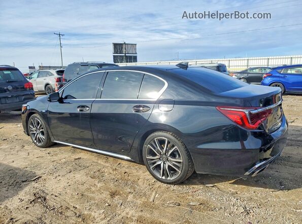 JH4KC2F96LC000474 2020 ACURA RLX Black Trasero izquierdo