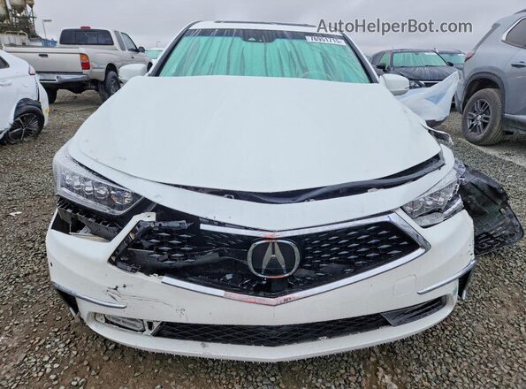 JH4KC2F97JC000383 2018 ACURA RLX White Вид спереду
