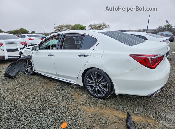 JH4KC2F97JC000383 2018 ACURA RLX White Задня ліва чверть