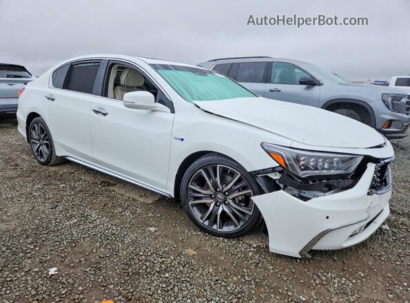 JH4KC2F97JC000383 2018 ACURA RLX White Передня права чверть