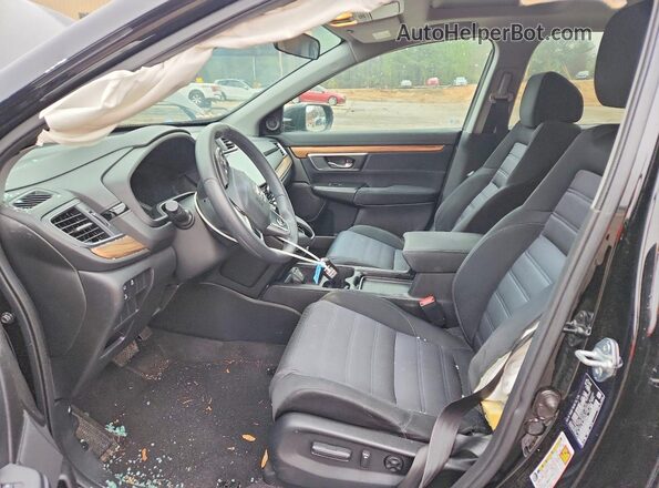 JHLRW2H53KX022489 2019 HONDA CRV Black Widok wnętrza z przodu