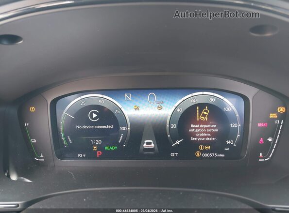 JHMBF1D66TX000705 2026 HONDA PRELUDE Белый Вид задних сидений