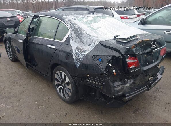 JHMCR6F3XHC018974 2017 HONDA ACCORD HYBRID Черный Задняя левая четверть