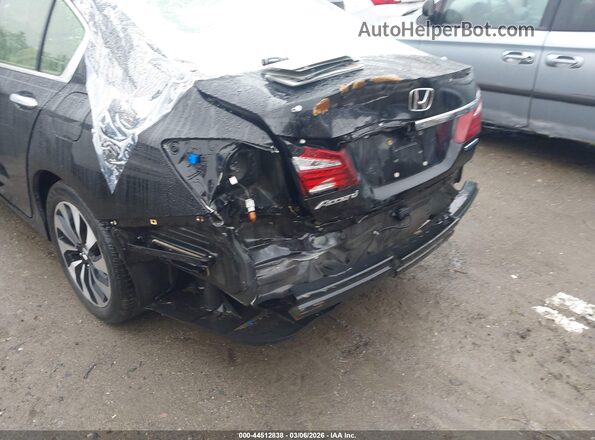 JHMCR6F3XHC018974 2017 HONDA ACCORD HYBRID Черный Вид спереди