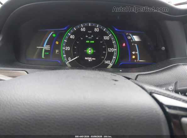 JHMCR6F3XHC018974 2017 HONDA ACCORD HYBRID Черный Вид задних сидений