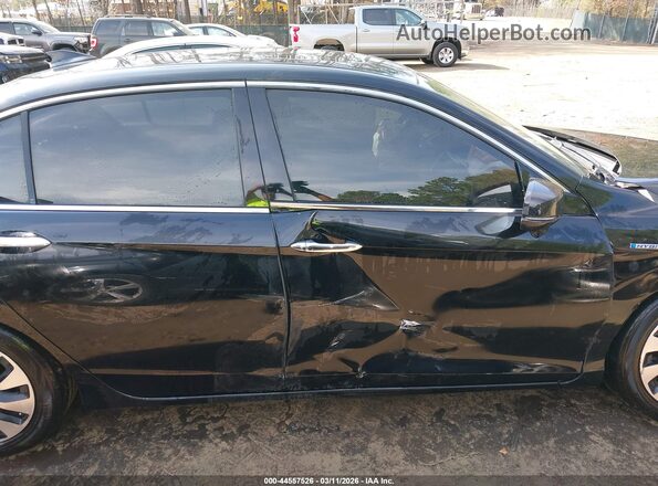 JHMCR6F51HC009792 2017 HONDA ACCORD HYBRID Черный Панорамный вид салона 360°