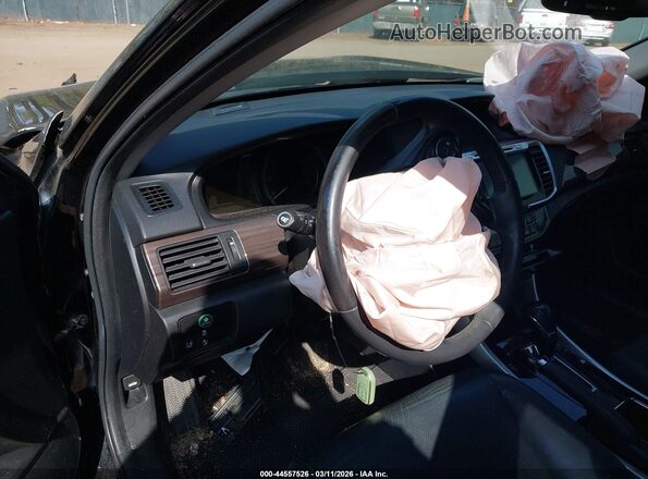 JHMCR6F51HC009792 2017 HONDA ACCORD HYBRID Черный 