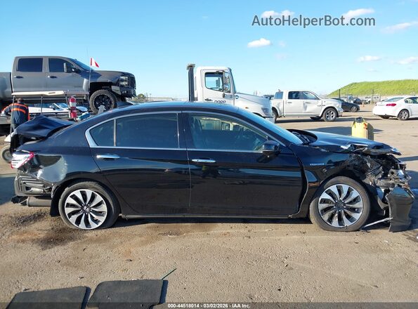 JHMCR6F58HC014889 2017 HONDA ACCORD HYBRID Черный Панорамный вид салона 360°