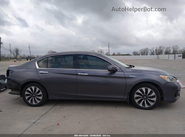 JHMCR6F59HC026694 2017 HONDA ACCORD HYBRID Серый Панорамный вид салона 360°