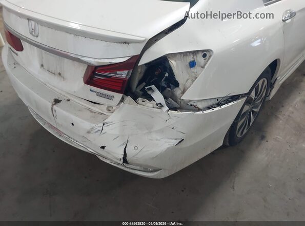 JHMCR6F72HC018115 2017 HONDA ACCORD HYBRID White წინა ხედი