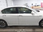 2017 Honda Accord Hybrid Touring White vin: JHMCR6F72HC018115