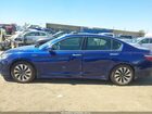 2017 Honda Accord Hybrid Touring Blue vin: JHMCR6F72HC025713