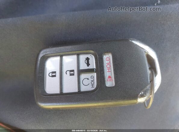 JHMCR6F72HC025713 2017 HONDA ACCORD HYBRID Blue Widok deski rozdzielczej