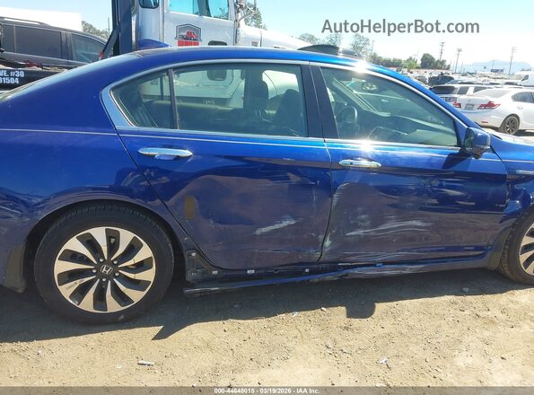 JHMCR6F72HC025713 2017 HONDA ACCORD HYBRID Blue 