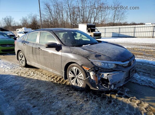 JHMFC1F77JX005263 2018 HONDA CIVIC Black Передня права чверть