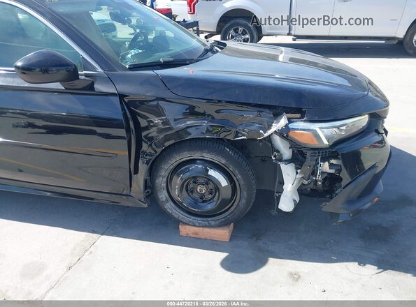 JHMFE1F7XNX003555 2022 HONDA CIVIC Черный Вид спереди