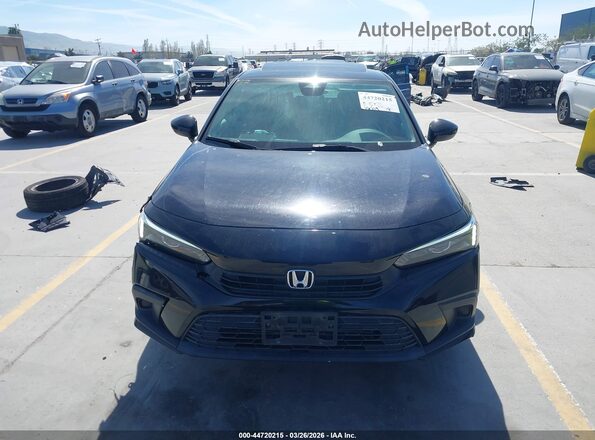 JHMFE1F7XNX003555 2022 HONDA CIVIC Черный Вид задней части салона