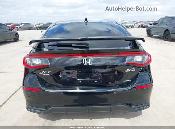 JHMFL4H91SX002196 2025 HONDA CIVIC HYBRID Черный 