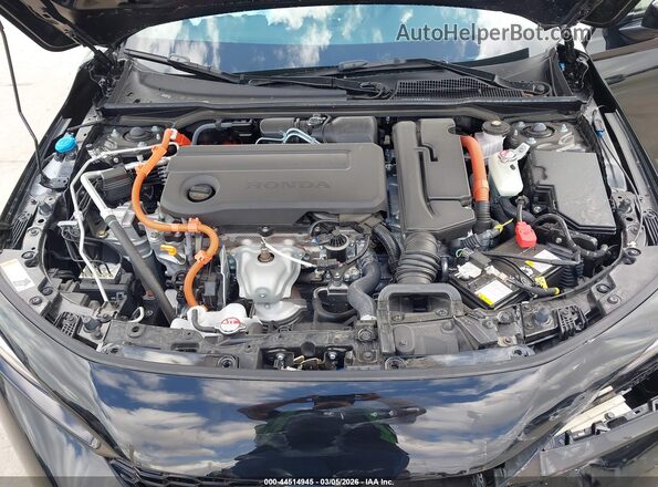 JHMFL4H91SX002196 2025 HONDA CIVIC HYBRID Черный Вид сзади