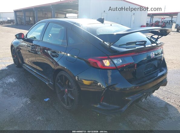 JHMFL5G44SX008621 2025 HONDA CIVIC TYPE R Черный Задняя левая четверть