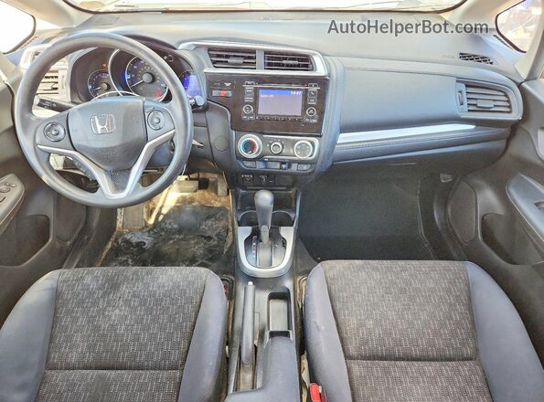 JHMGK5H58HS015107 2017 HONDA FIT Серый Вид панели приборов